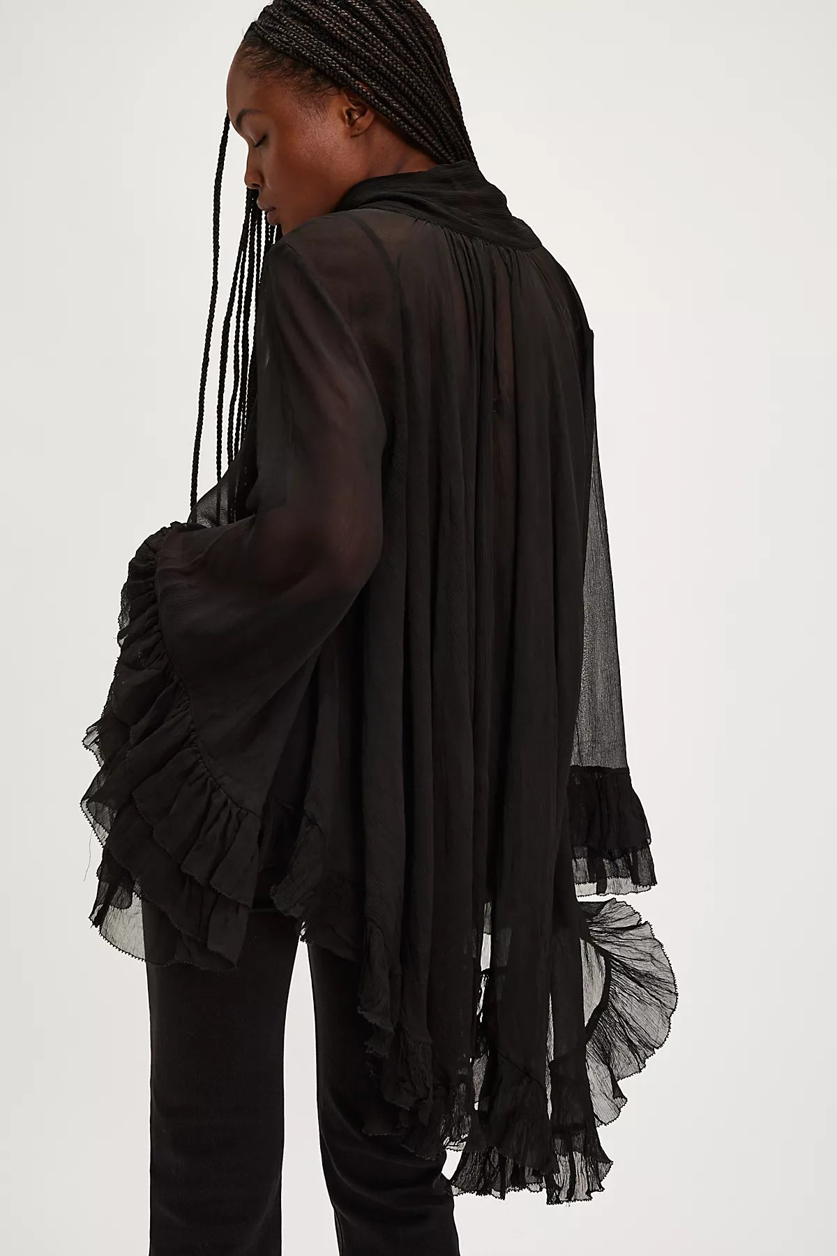 Full Sleeve Frill Top