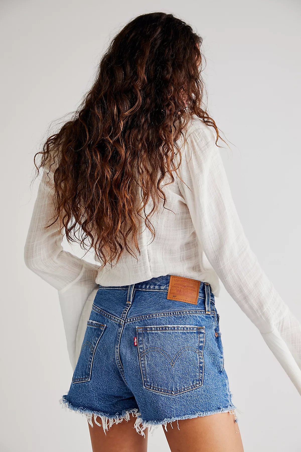 Levi’s 501 High-Rise Denim Shorts