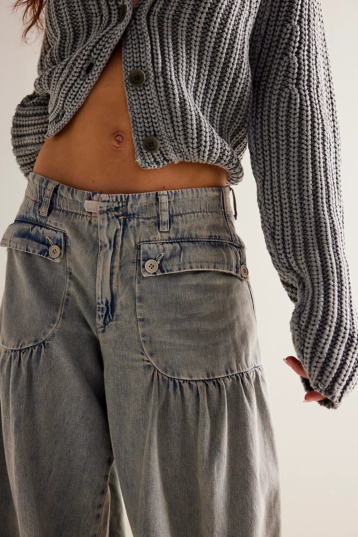 We The Free Lotus Balloon Jeans