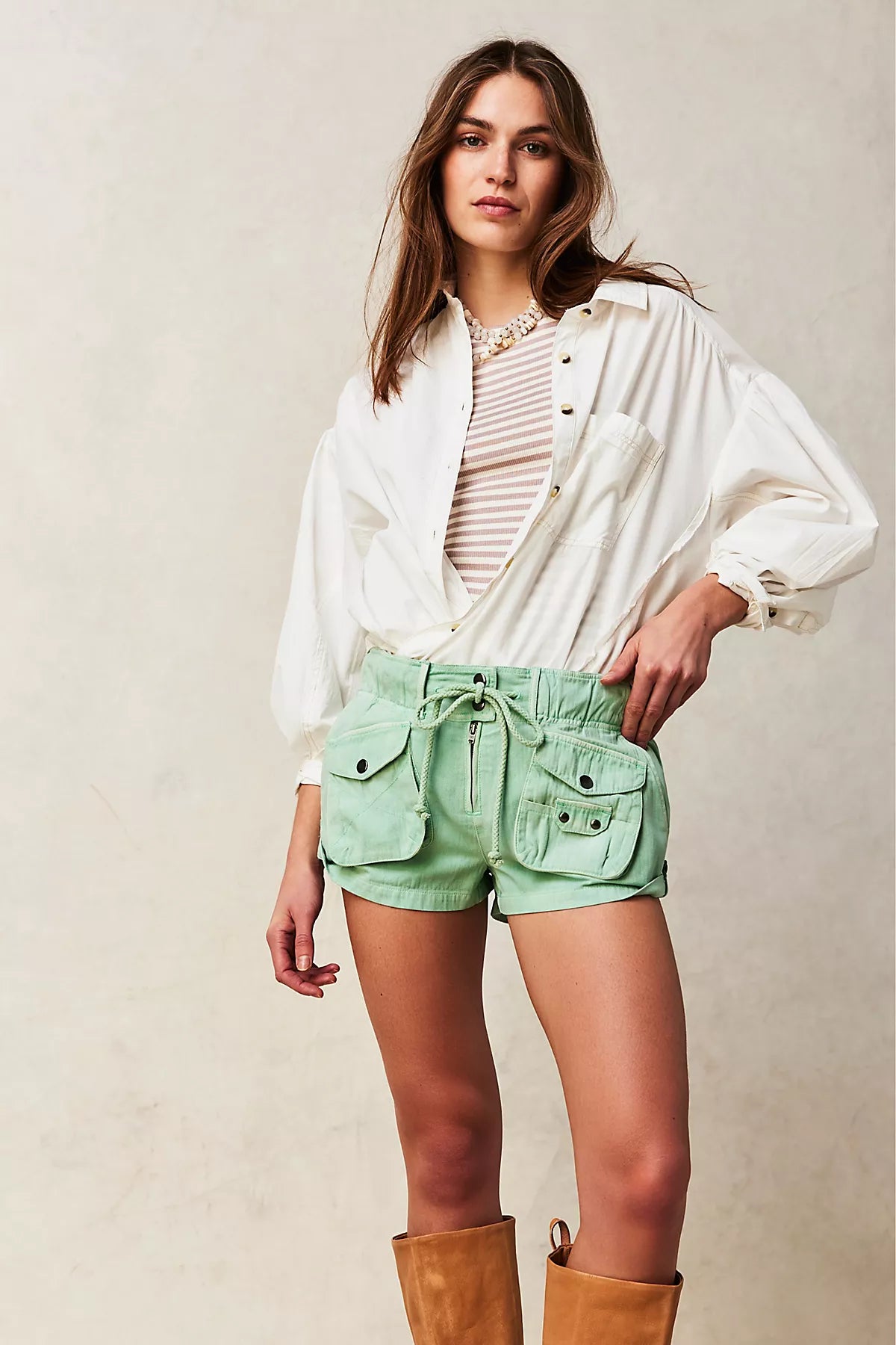 We The Free Waimea Slouchy Shorts