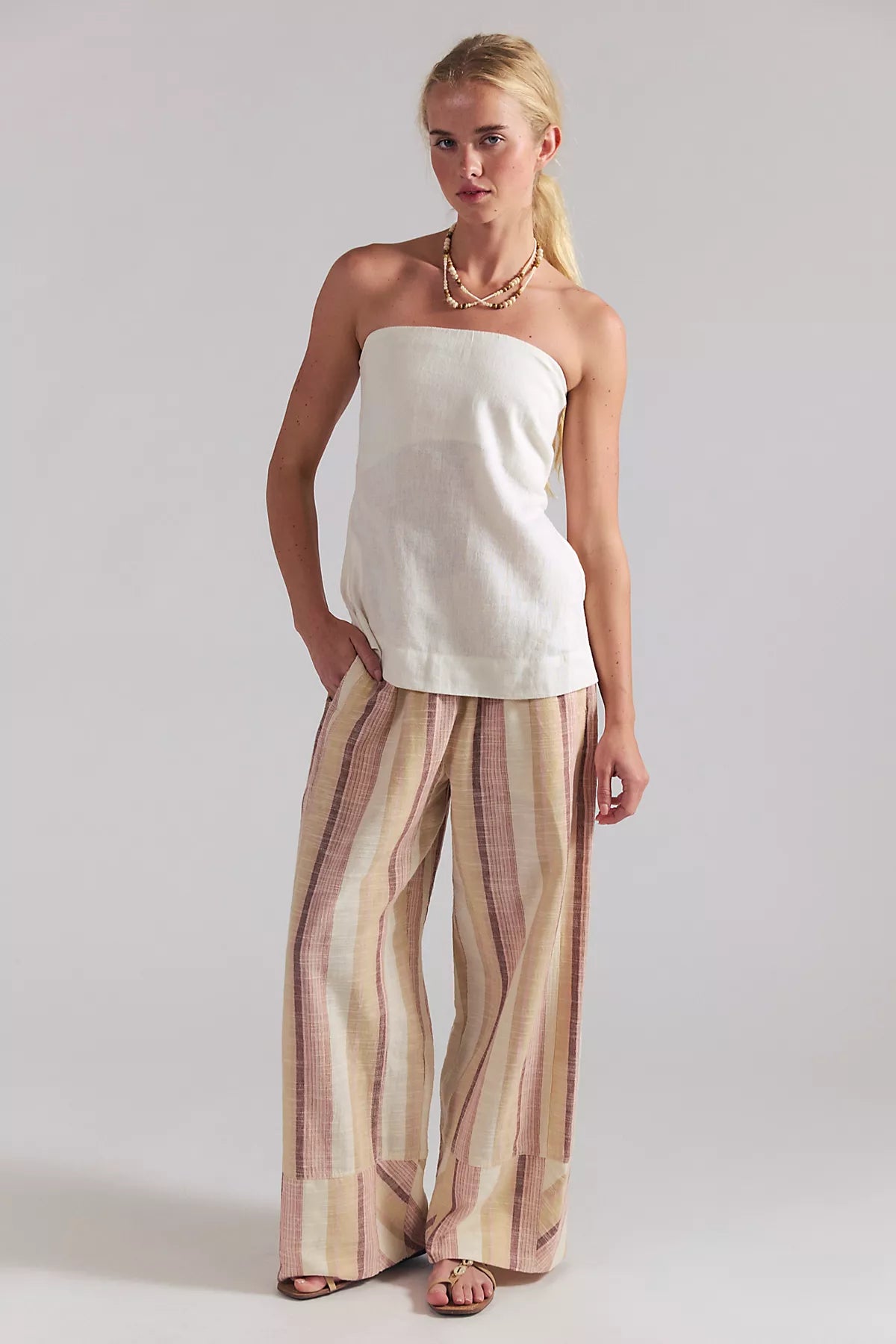 Bernadette Linen Top