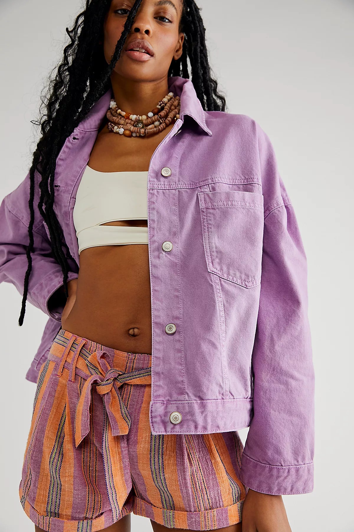 We The Free Opal Swing Denim Jacket