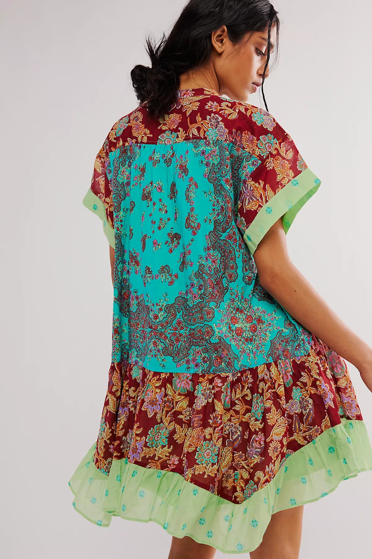 Agnes Printed Mini Dress