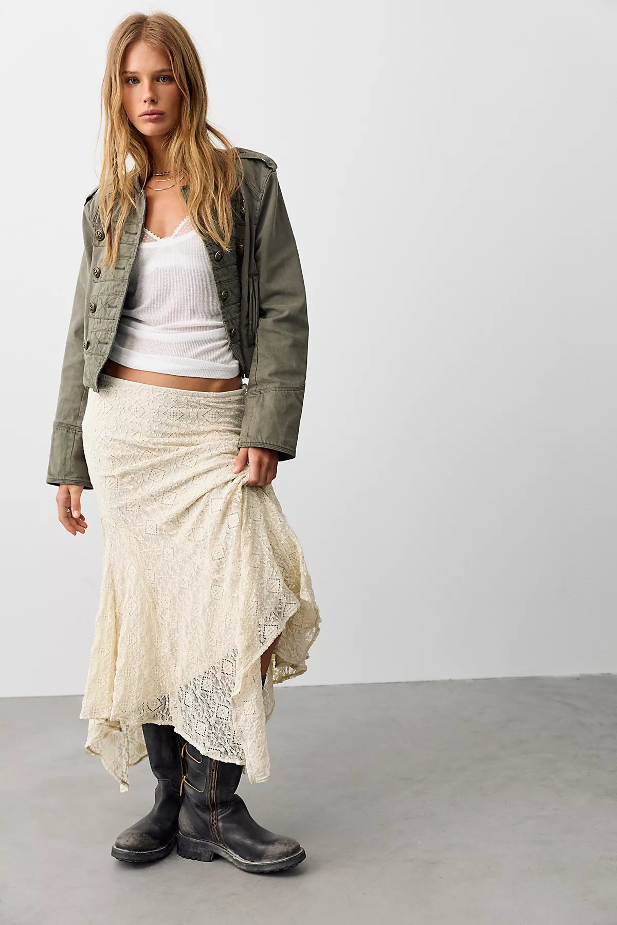Bella Lace Mermaid Skirt