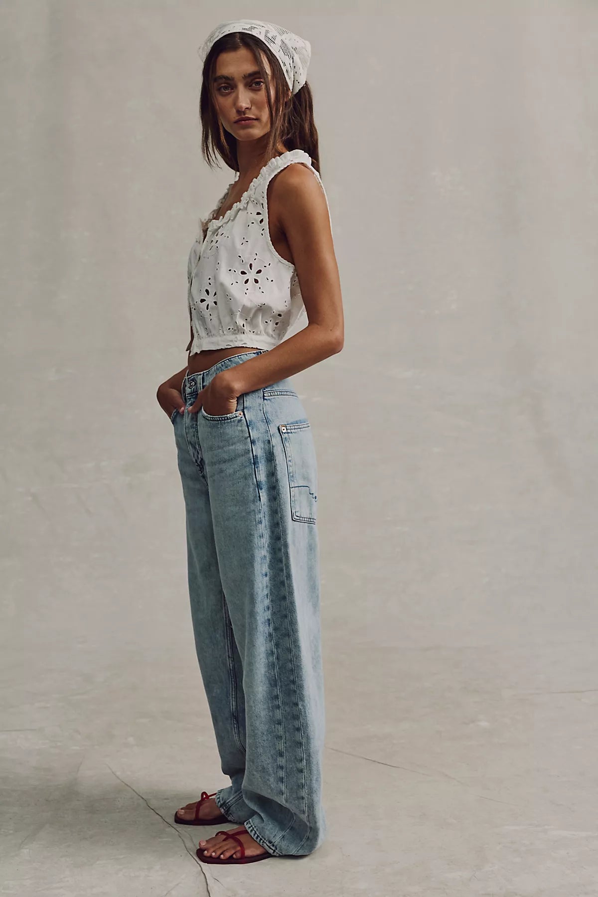 We The Free Truro Baggy Puddle Jeans