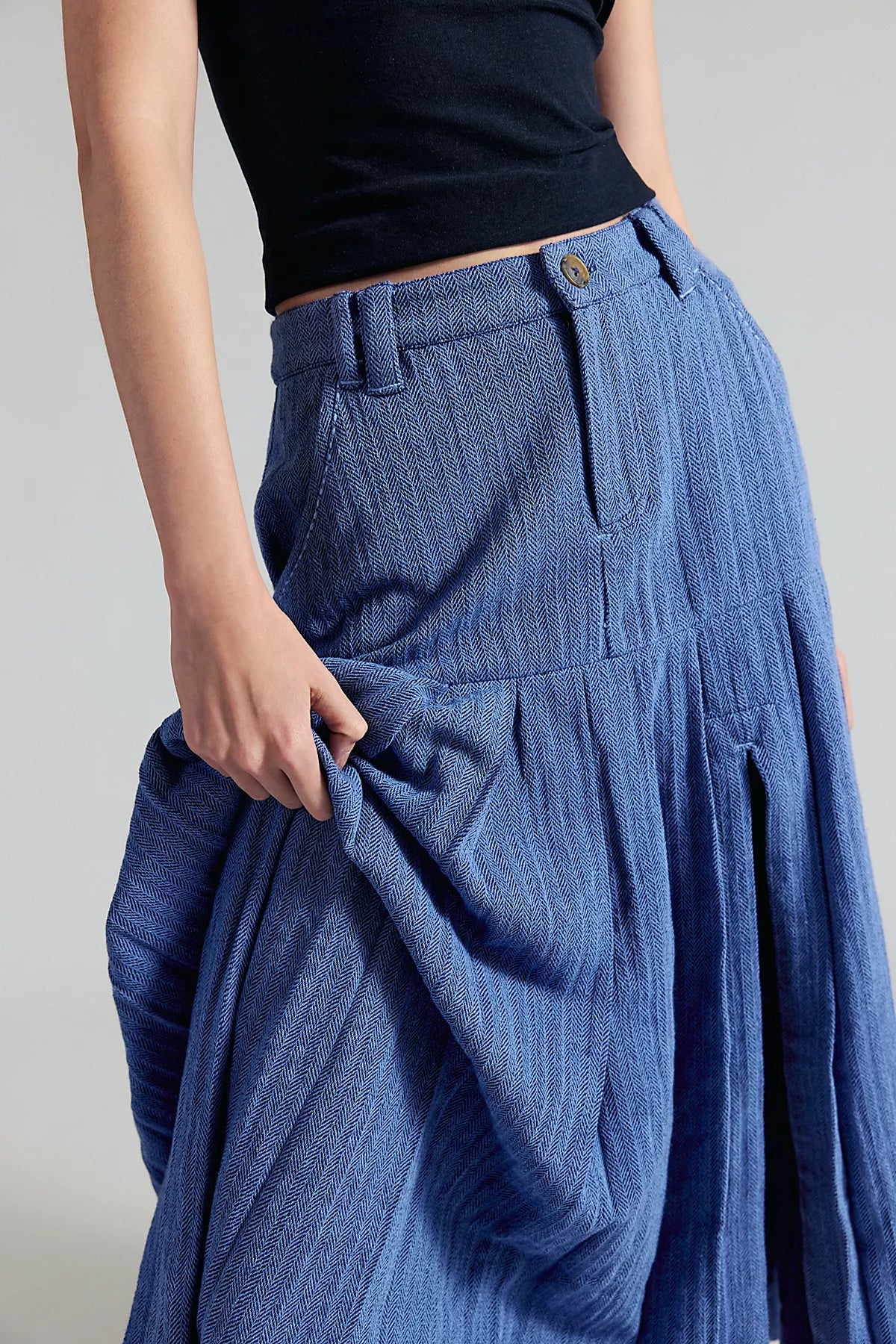 53rd Street Tailored Maxi Skirt