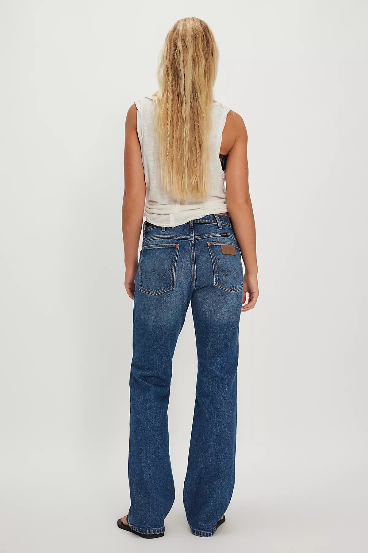 Wrangler Wrancher Mid-Rise Bootcut Jeans