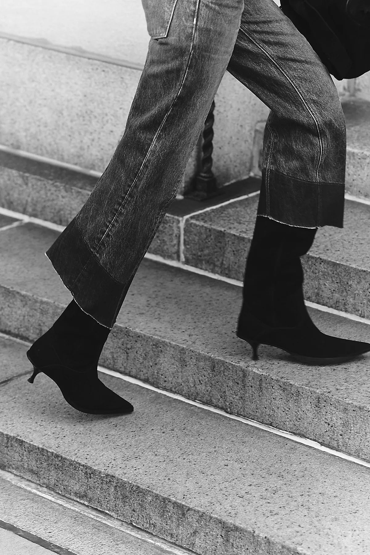 Daisy Slouchy Kitten Heel Boots