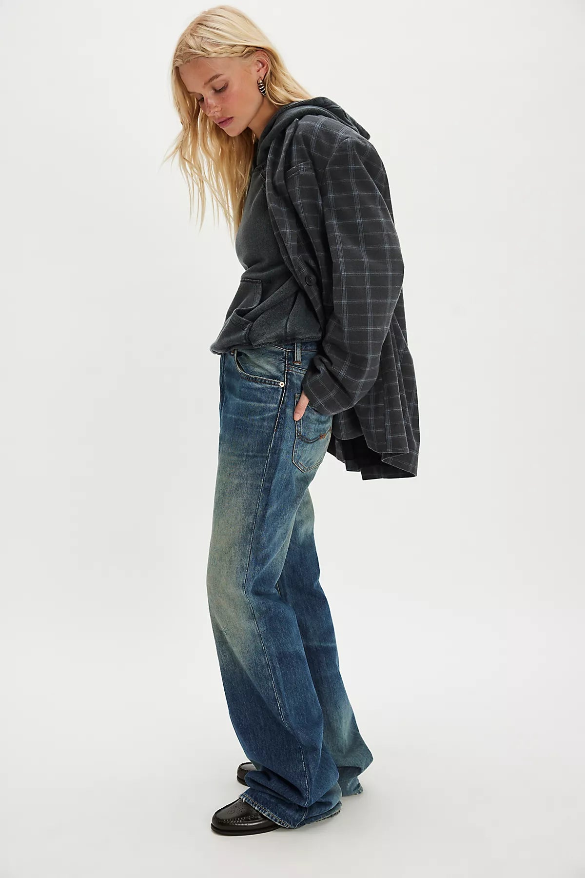 Denimist Dena Mid-Rise Flare Jeans