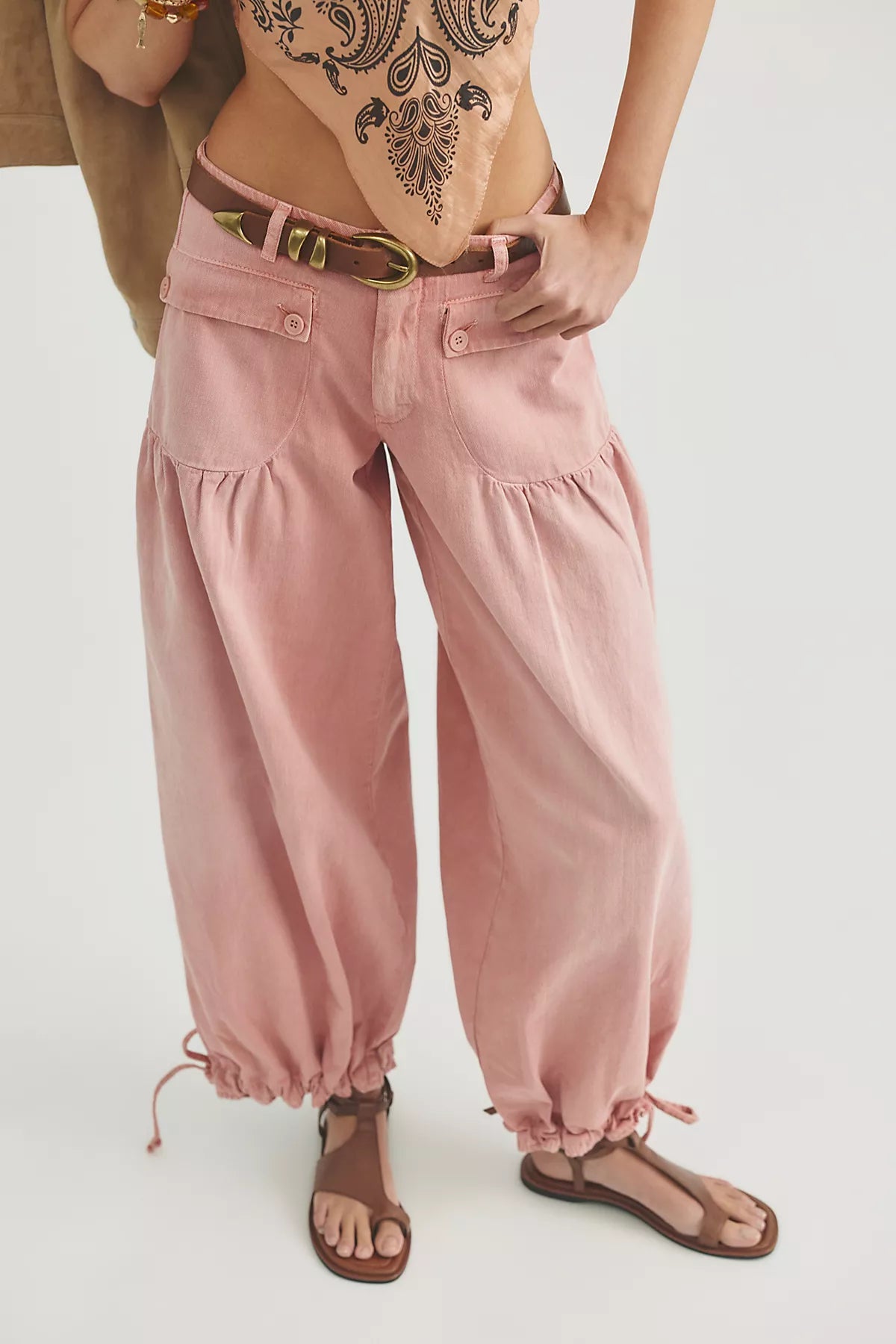 We The Free Lotus Balloon Jeans