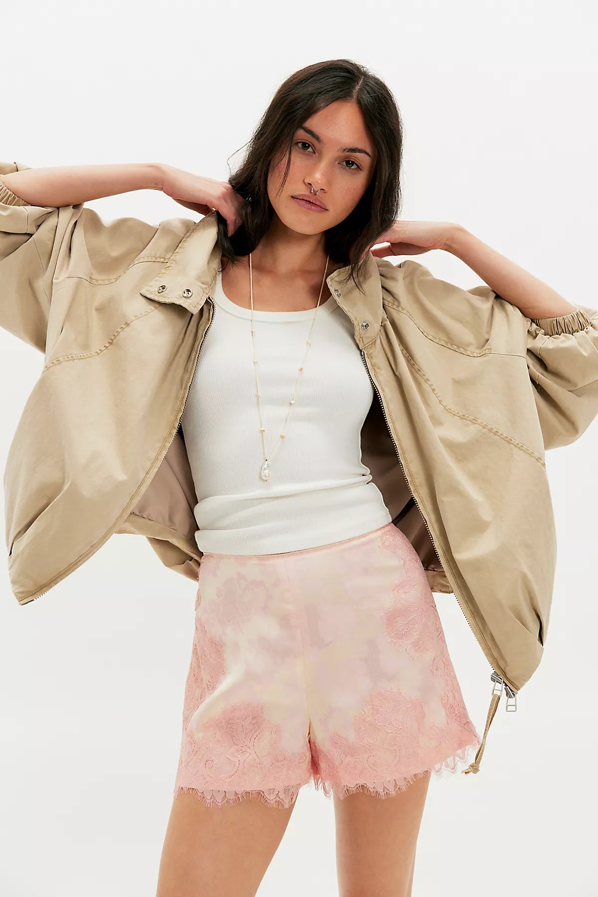Anna Sui Lace Shorts