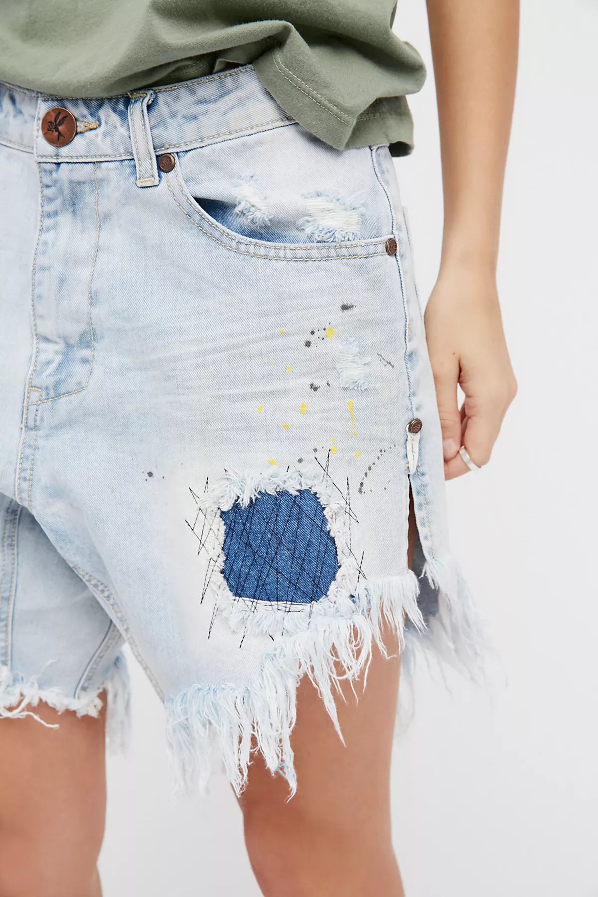 OneTeaspoon Frankies Cutoff Shorts