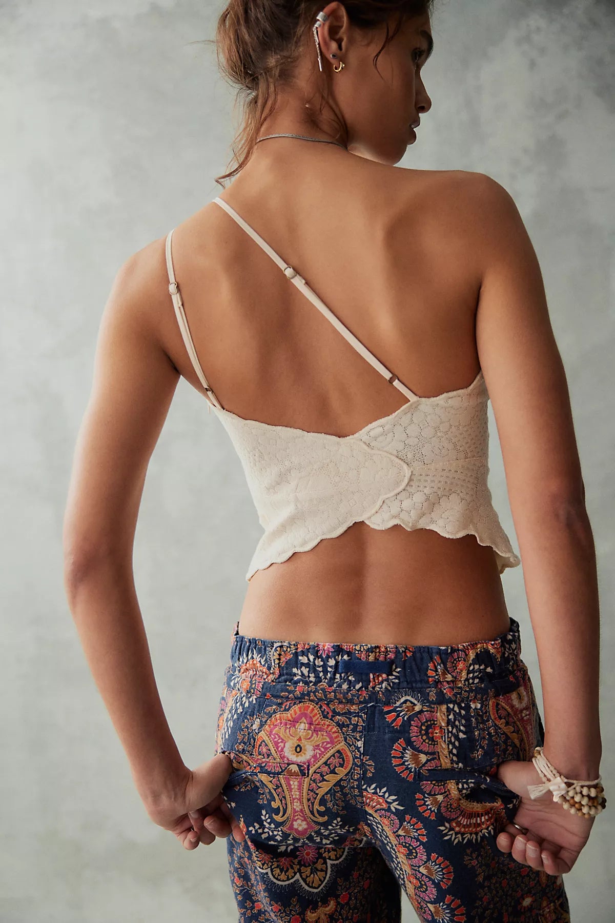 Clover One-Shoulder Top