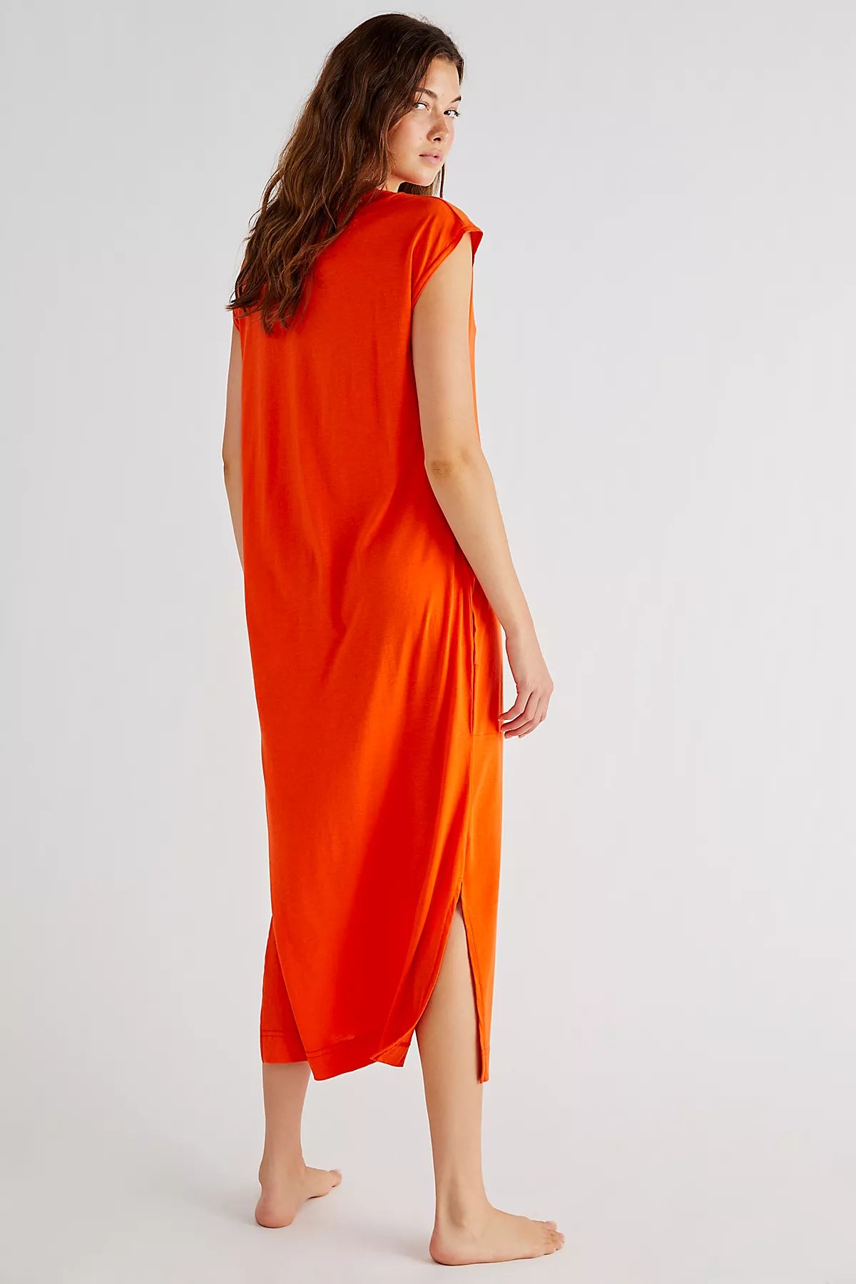 All Day Long Midi T-Shirt Dress