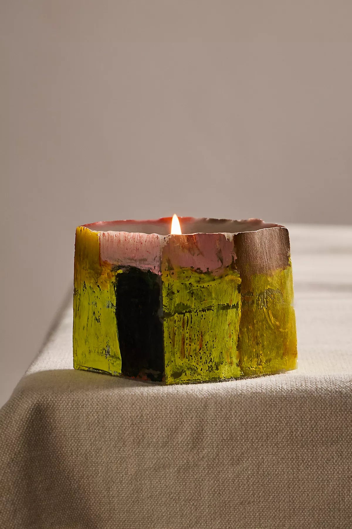 Crying Clover Square Stack Candle