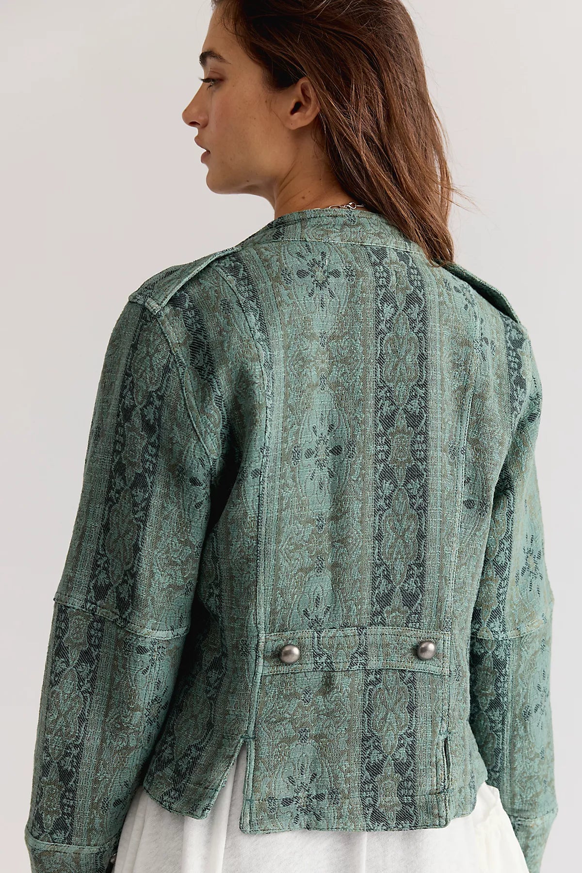 Lotty Jacquard Band Jacket