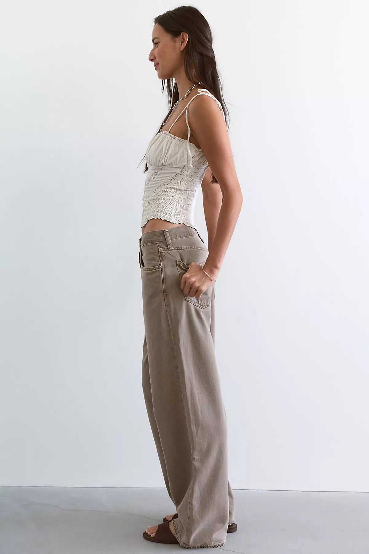 AGOLDE Low-Rise Baggy Jeans