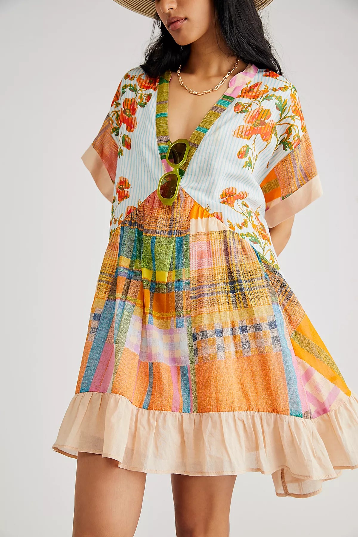 Agnes Printed Mini Dress