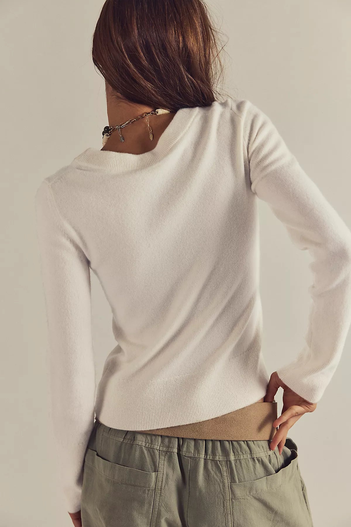 Malibu Cashmere Crewneck Sweater