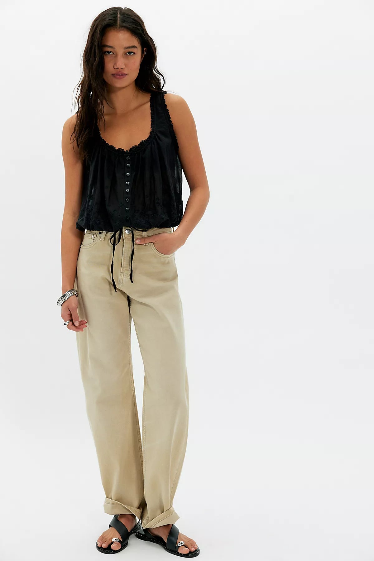 Cherry Scallop Top