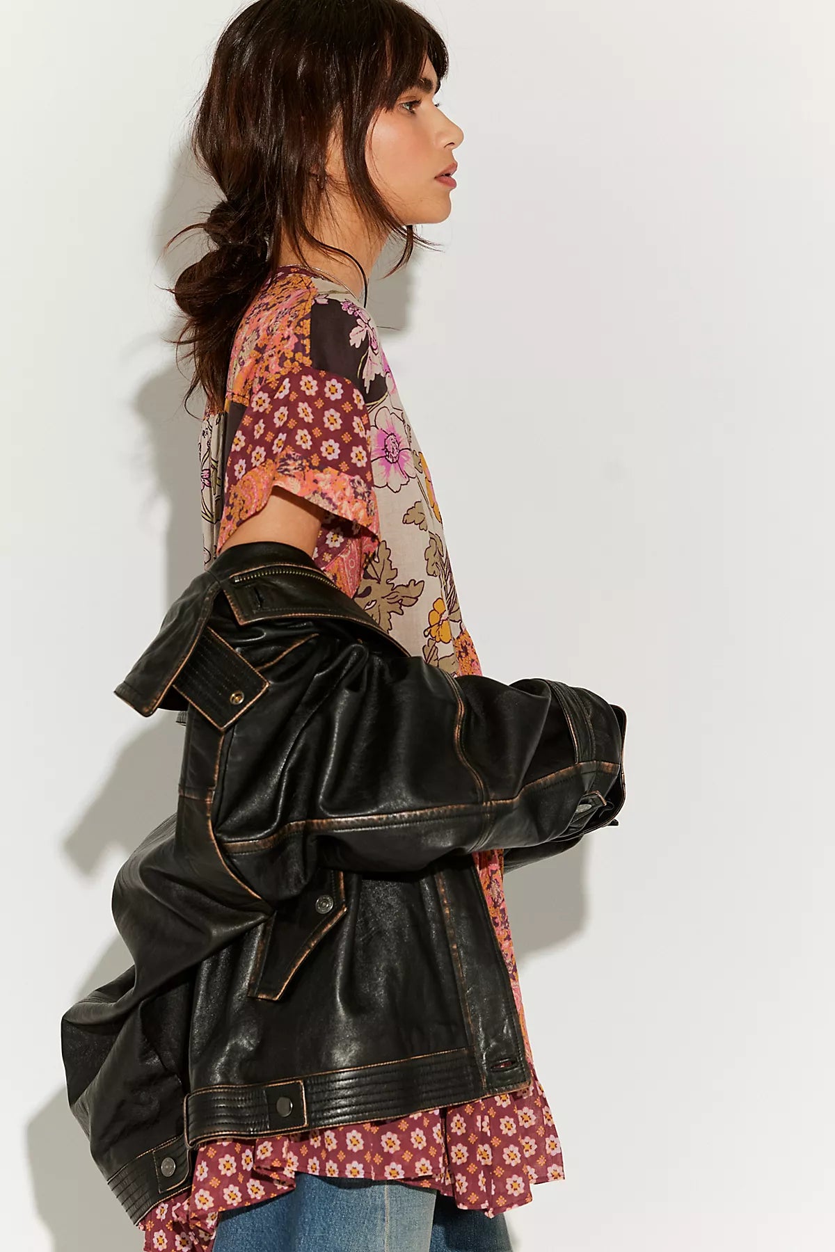Agnes Printed Mini Dress