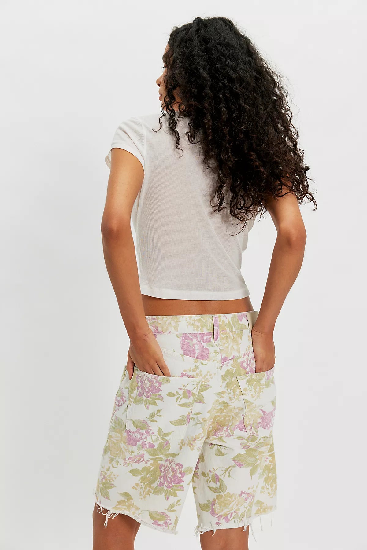 Citizens of Humanity Ayla Printed Shorts