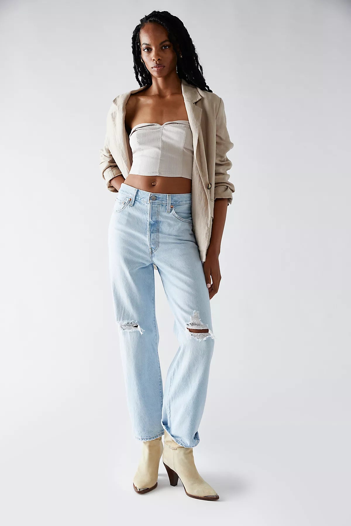 Levi's Ribcage Straight Ankle Jeans