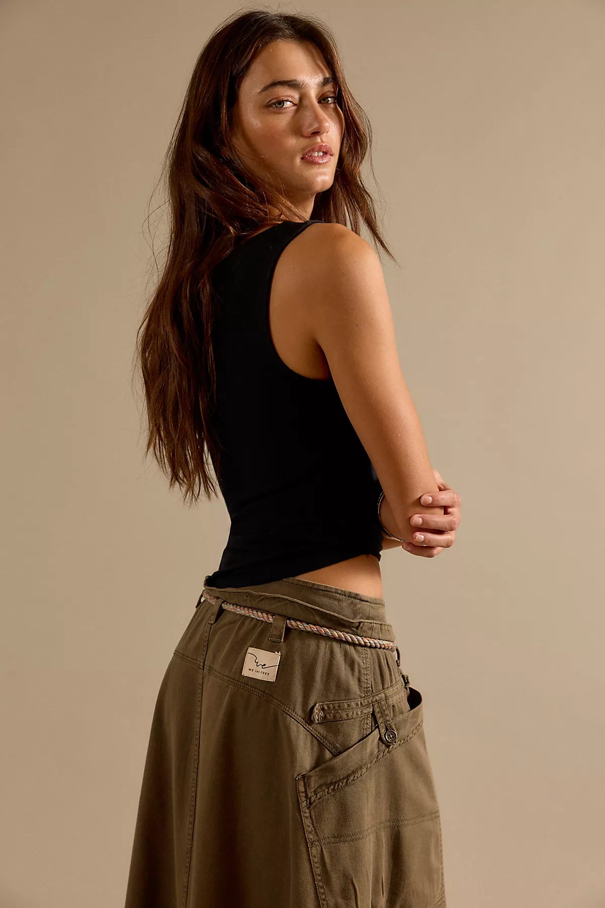 We The Free Sibyla Midi Skirt