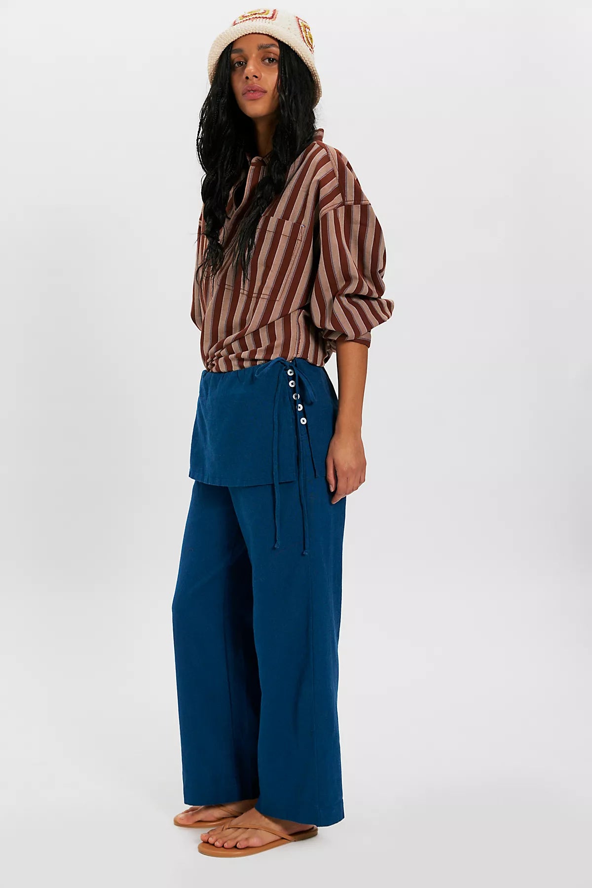 Aqualuna Linen Skants