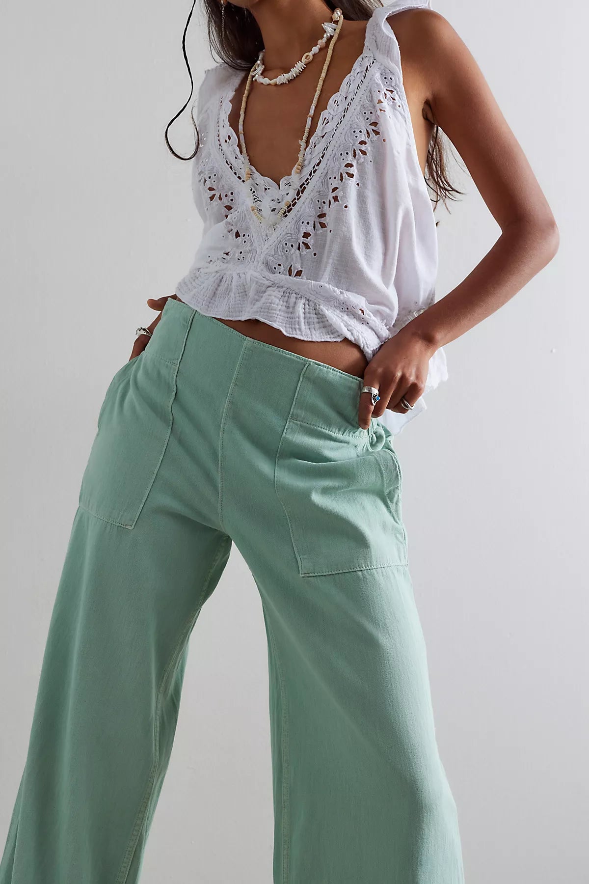 We The Free Breezy Denim Pull-On Jeans