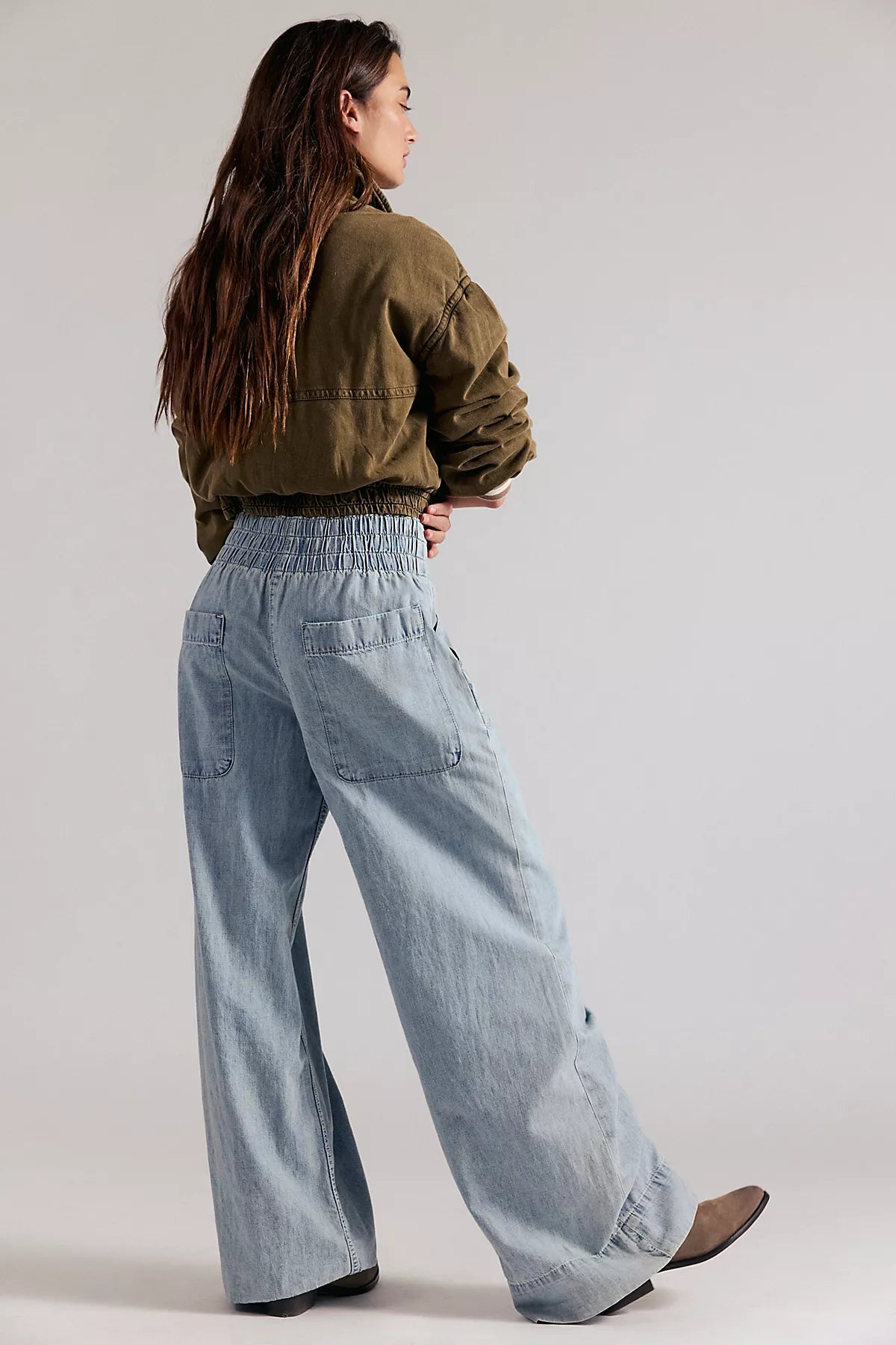 We The Free Breezy Denim Pull-On Jeans