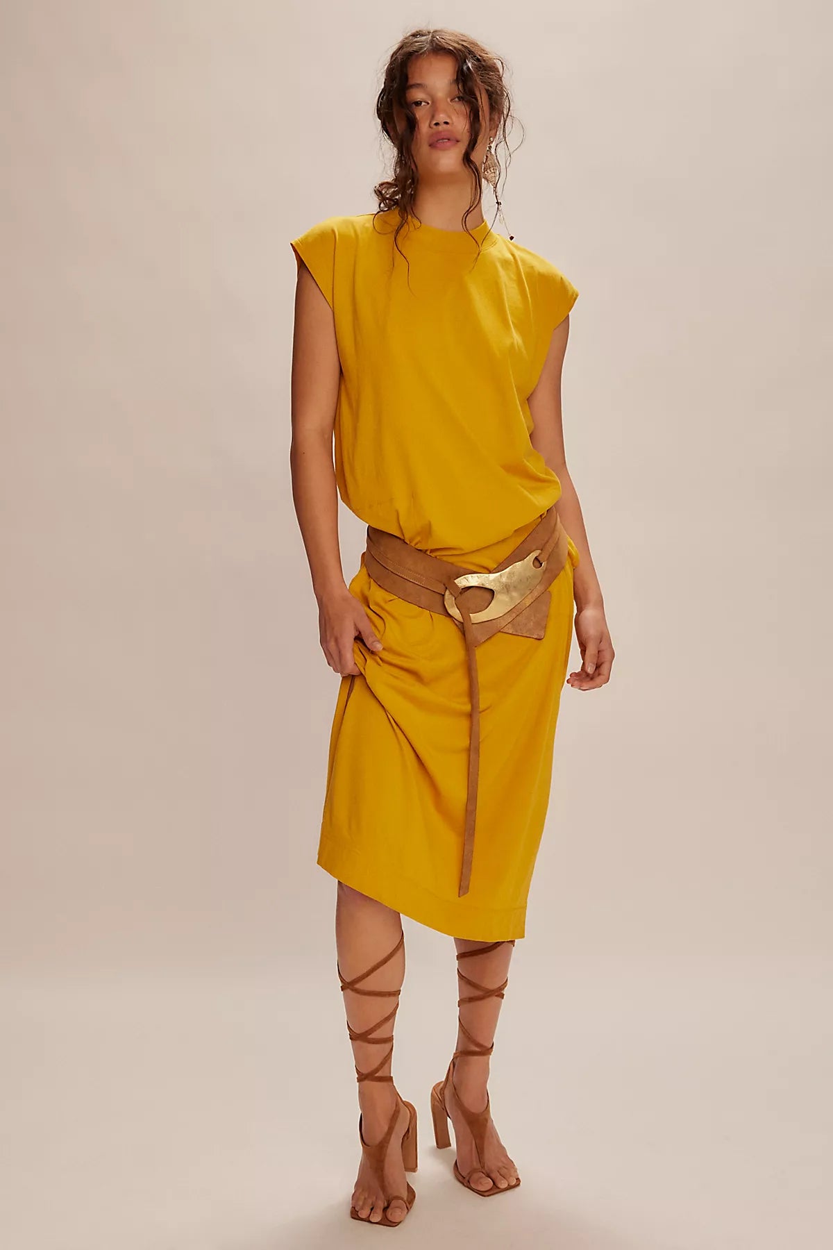 All Day Long Midi Dress
