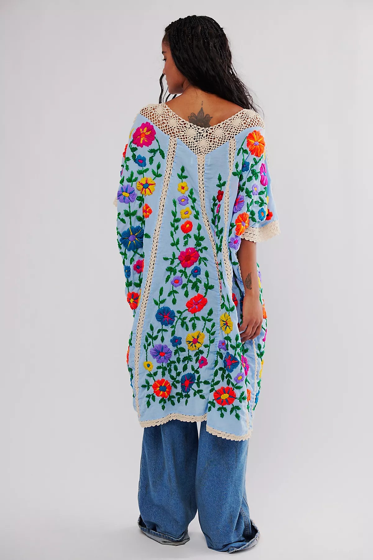 Bella Flor Embroidered Kaftan