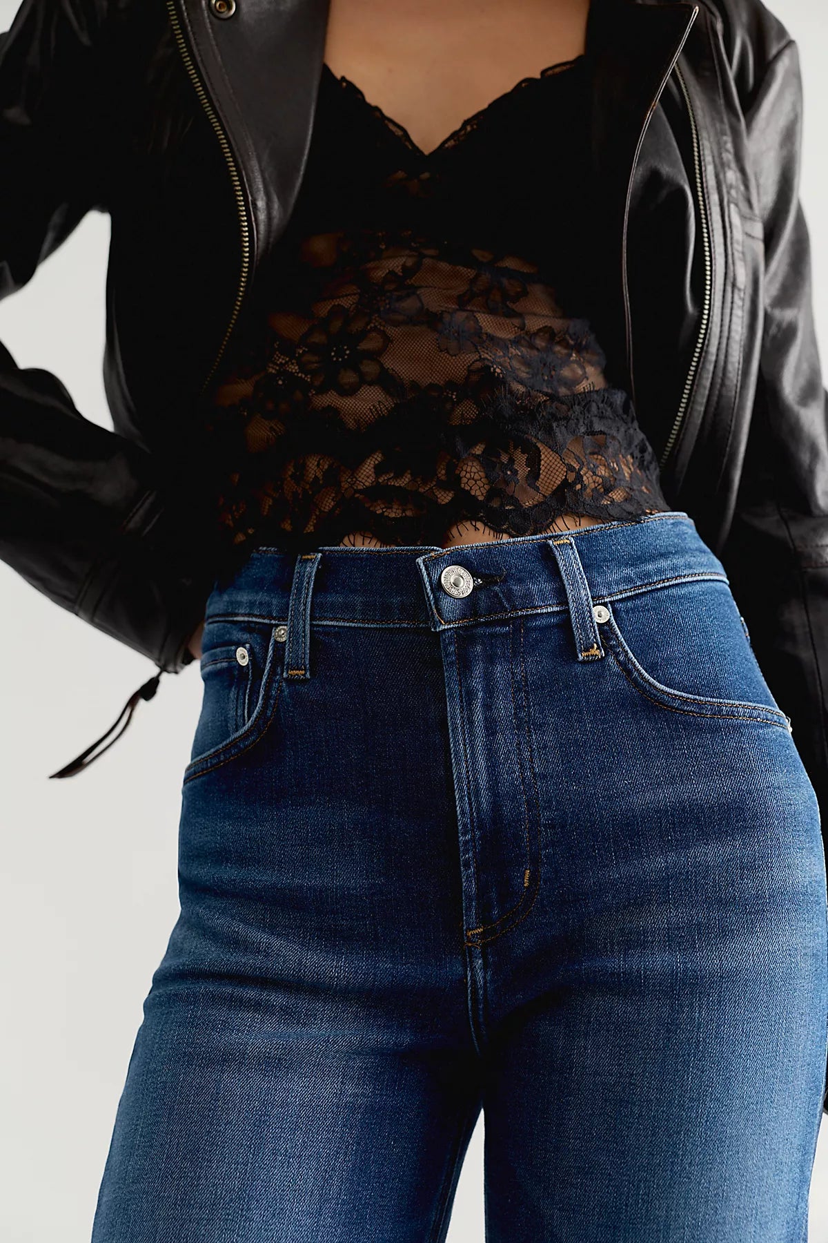 Citizens of Humanity Palma Silk Denim Long Jeans