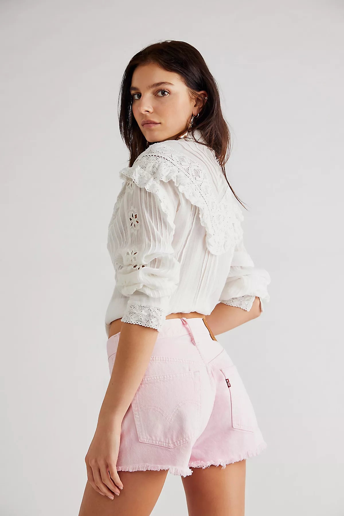 Levi’s 501 High-Rise Denim Shorts
