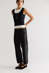 DONNI. The Taffeta Drawstring Cargo Pants