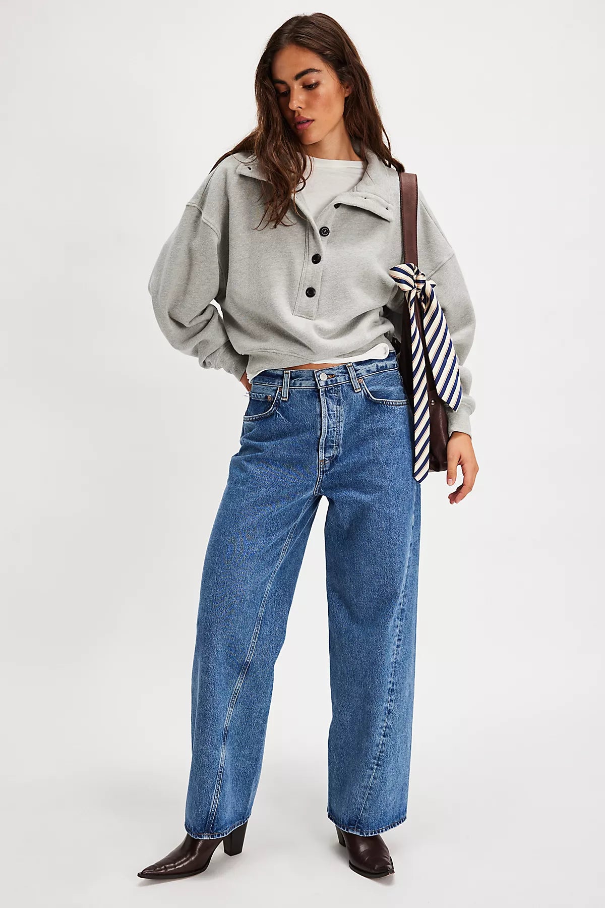 AGOLDE Twist Low-Slung Baggy Jeans
