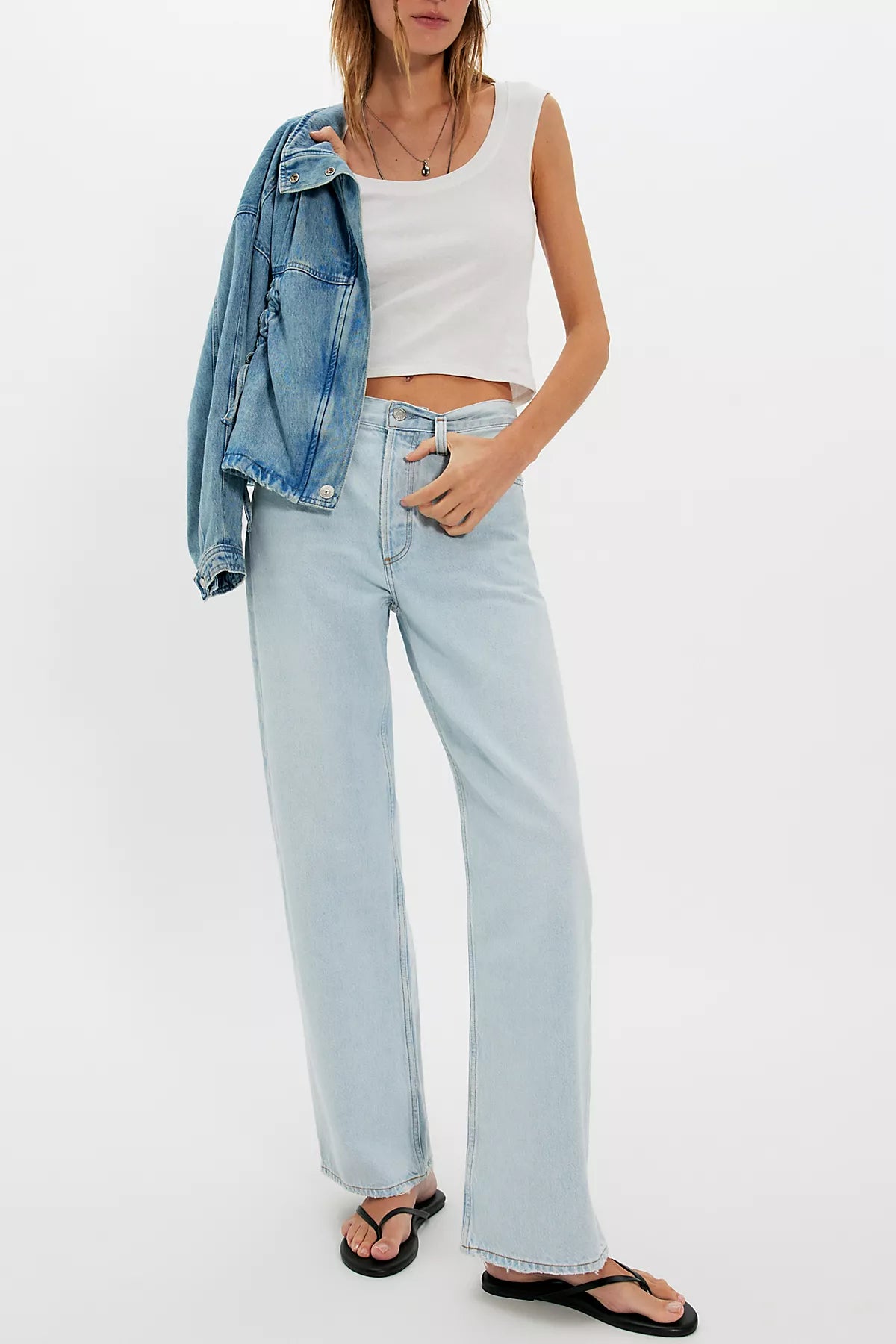 AGOLDE Long Arc Jeans