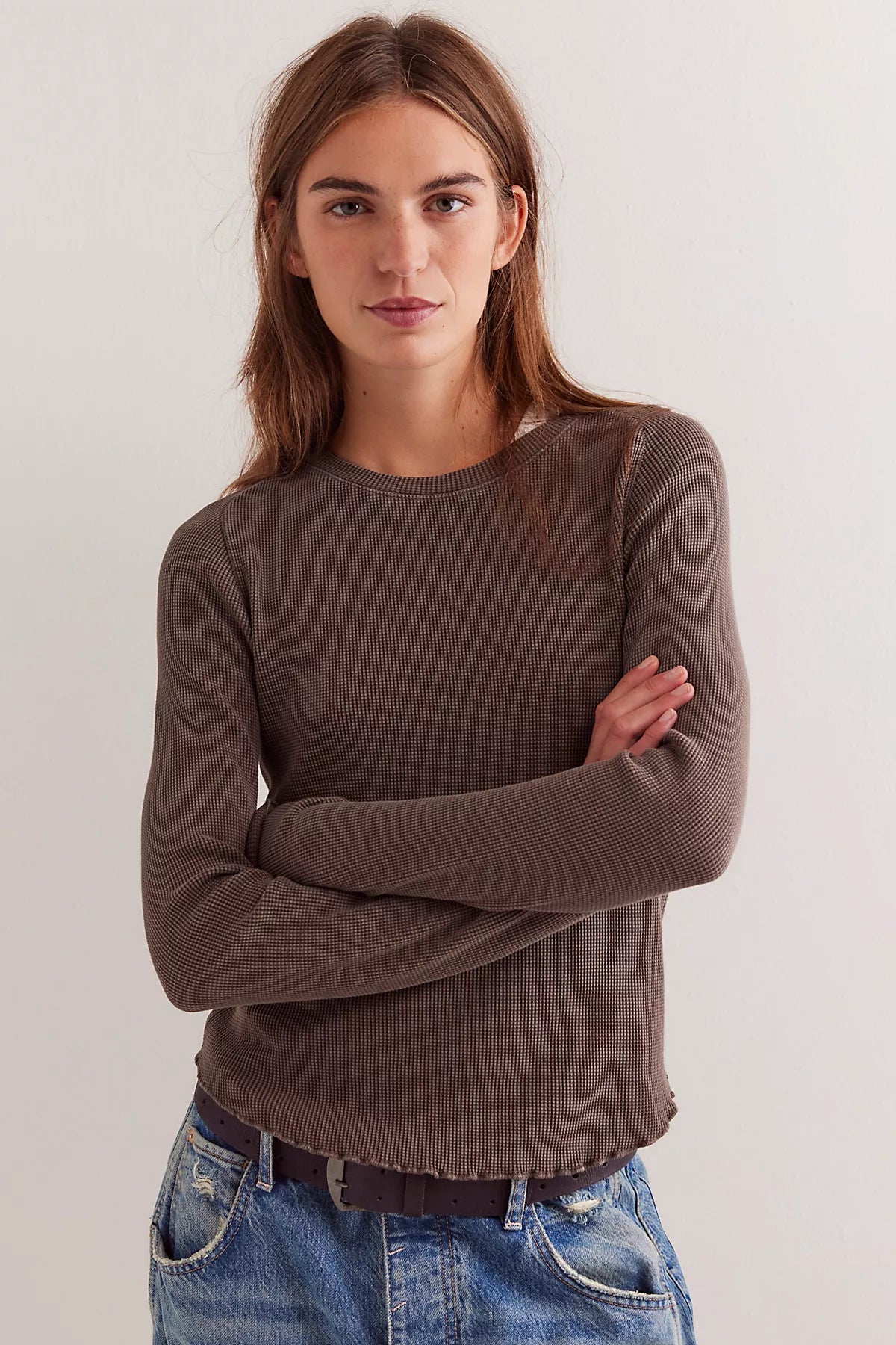 We The Free Easy Does It Long Sleeve Tee