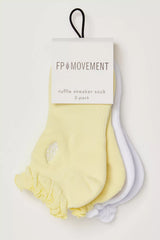 FP Movement Ruffle Sneaker Sock 2-Pack
