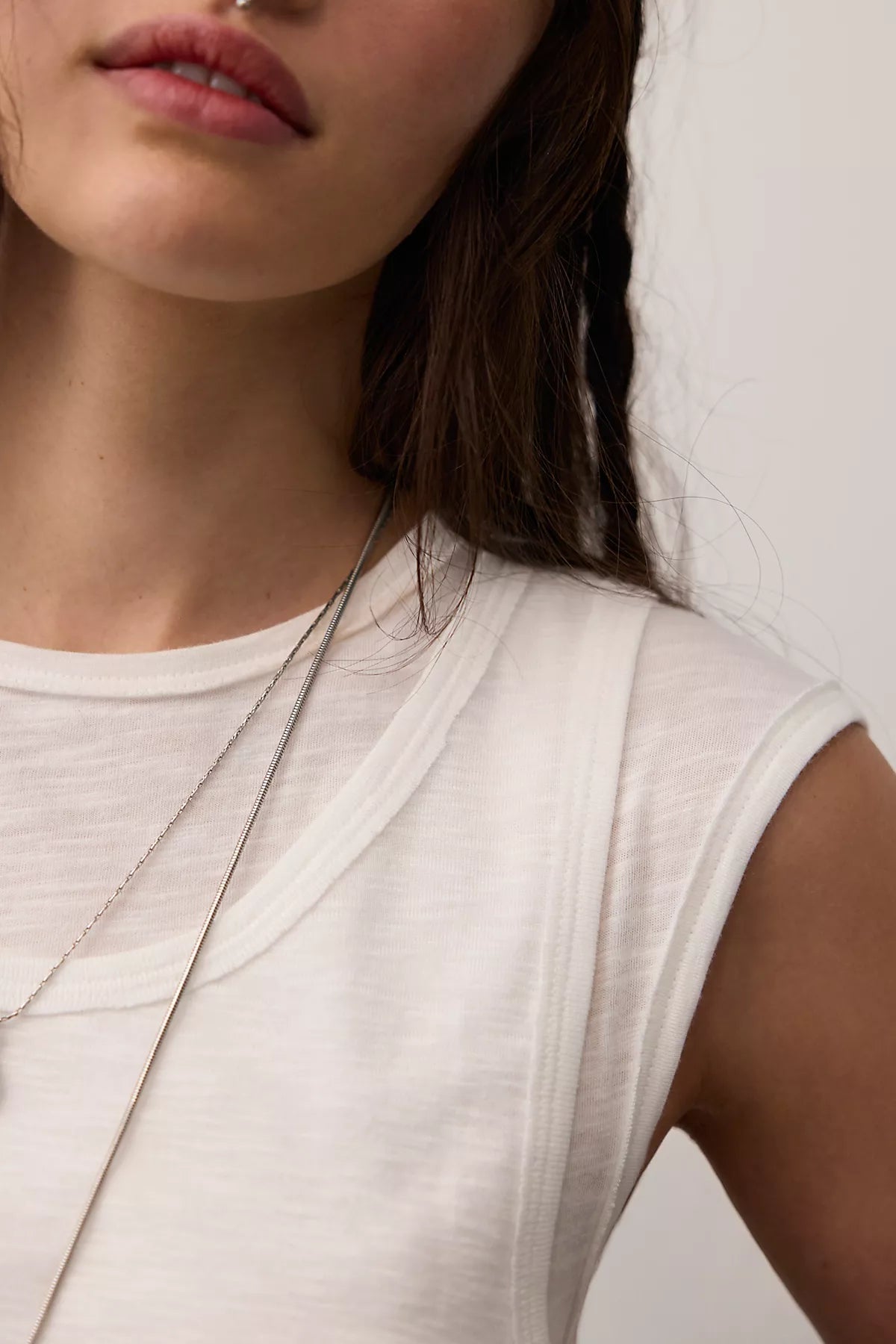 We The Free Tinsley Twofer Short-Sleeve Top