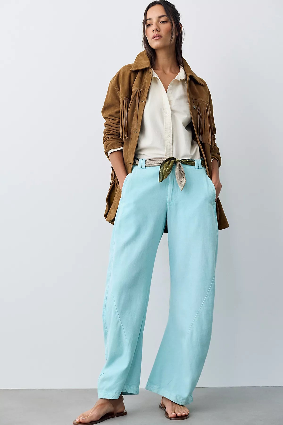 Spotlight Washed Barrel Chino Trousers