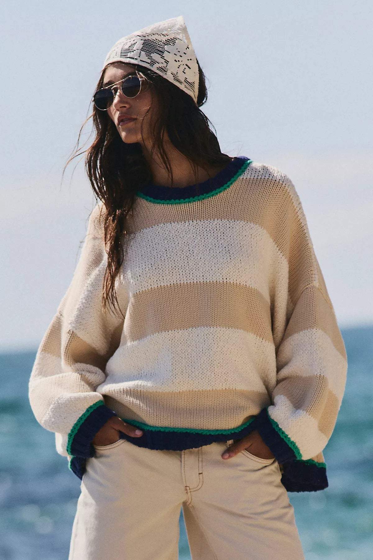 Beach Ball Chic Pullover