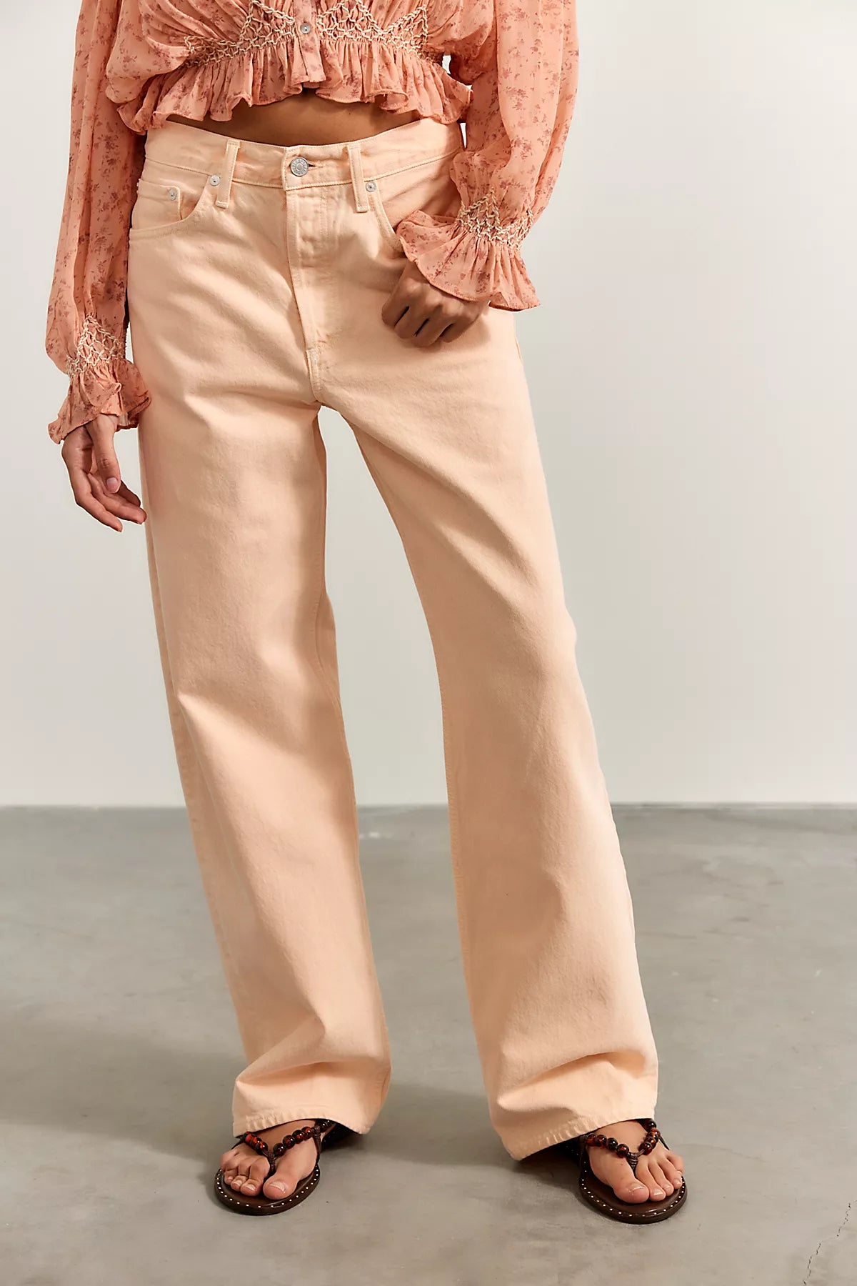 AGOLDE Long Arc Jeans