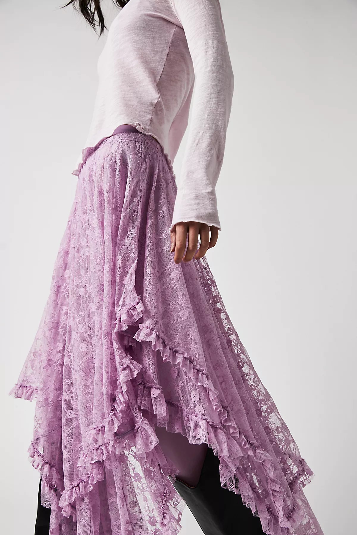 French Courtship Maxi Slip Skirt