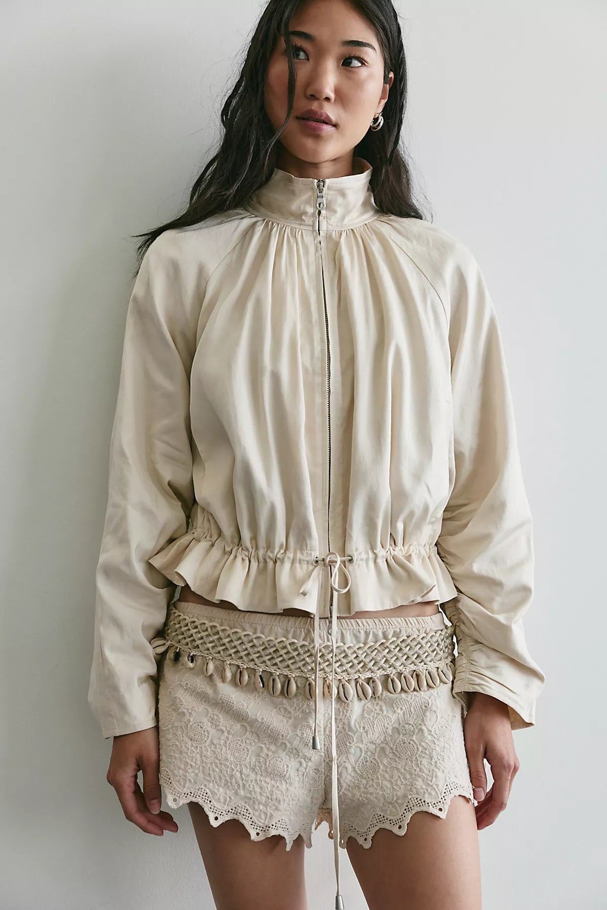 Devon Solid Balloon Jacket