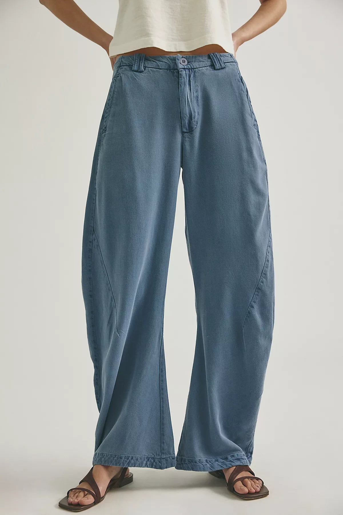 Spotlight Washed Barrel Chino Trousers