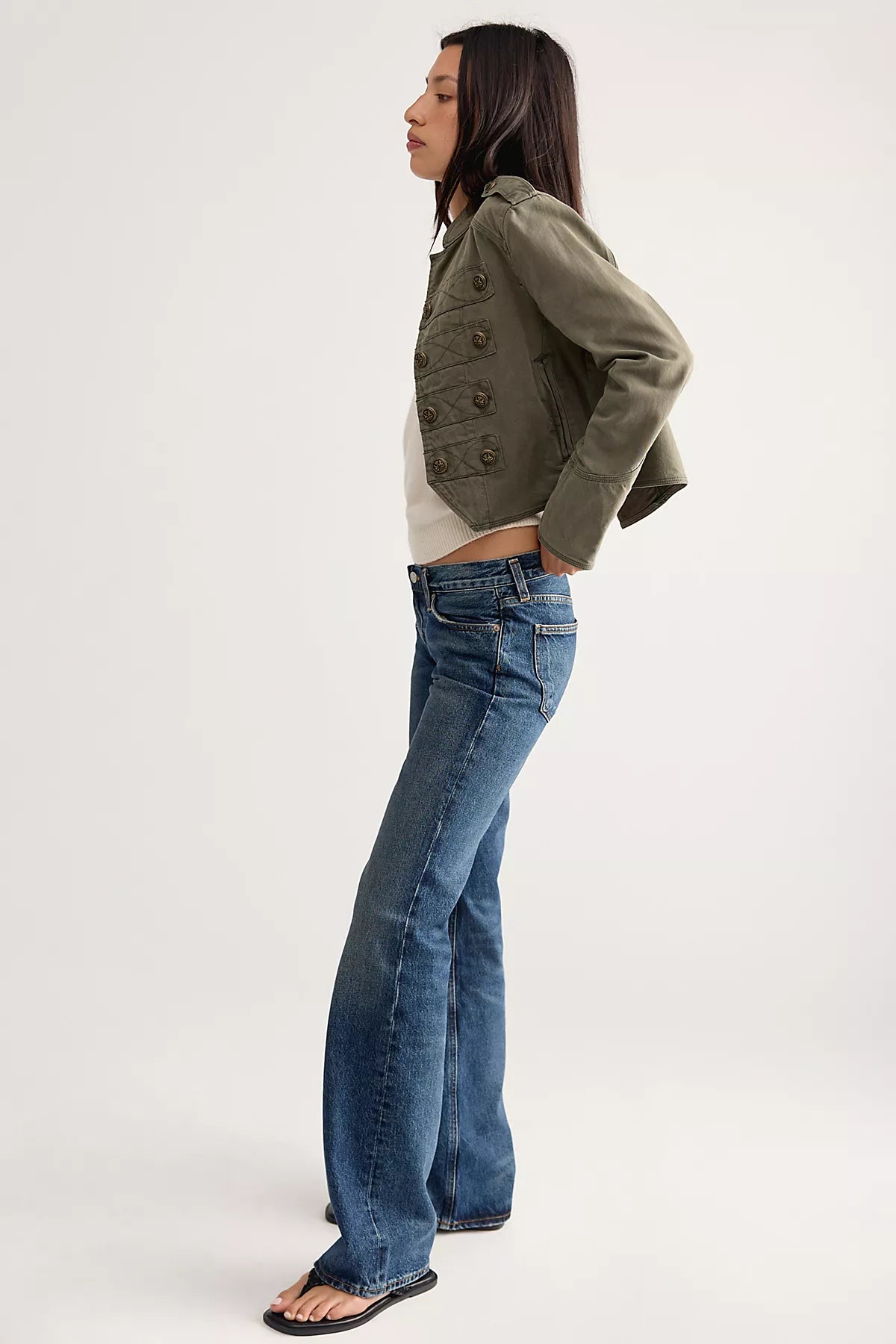 AGOLDE Low Rise Boot Jeans