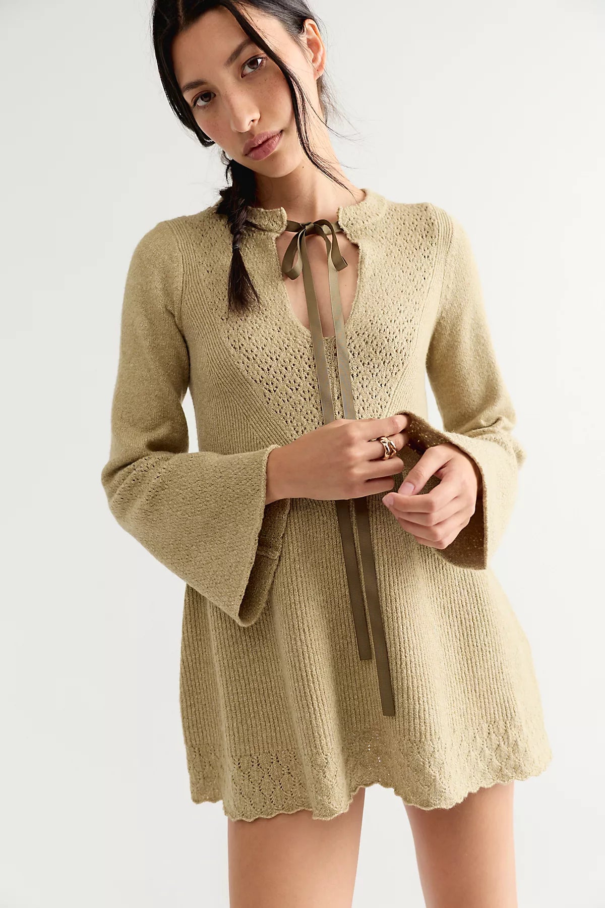 Bali Old Flame Sweater Mini Dress