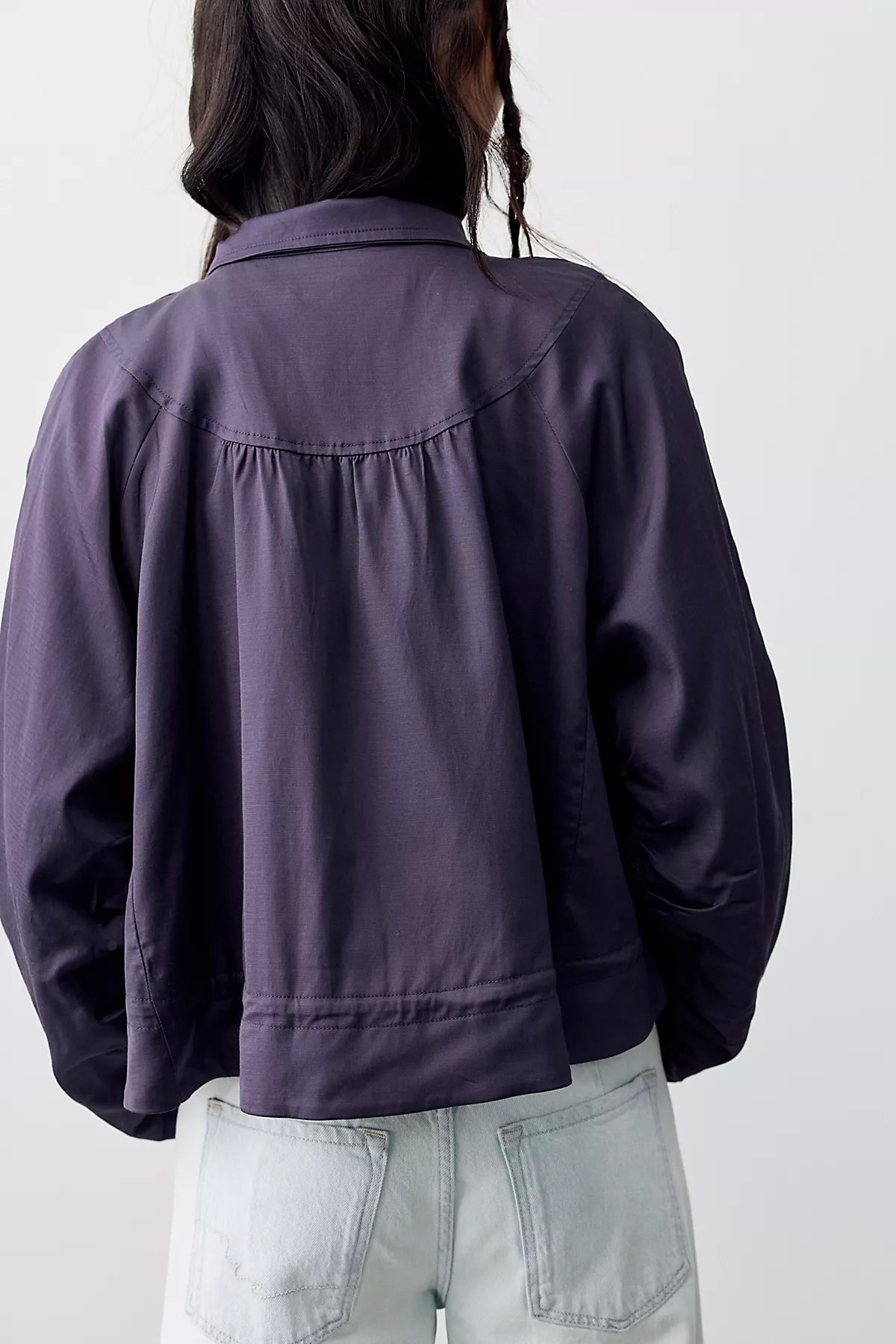 Devon Solid Balloon Jacket